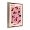 Stupell Industries Fruit Market Cherries Floating Frame Canvas Art - 2 of 4