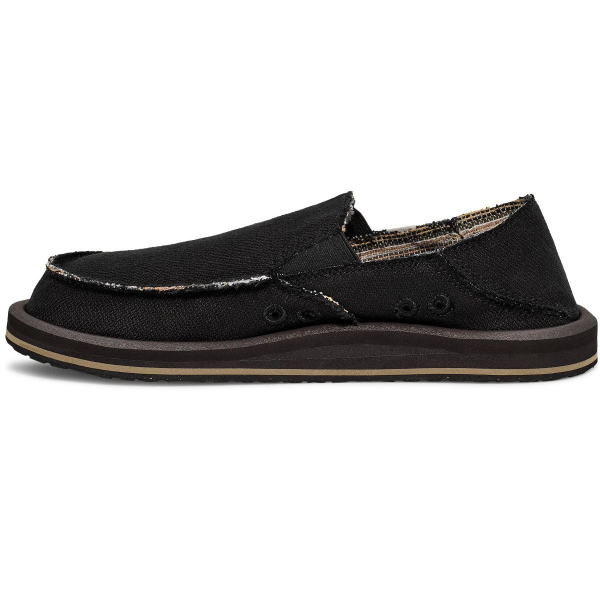 Sanuk Men's Donny Hemp 2 Tone Slip-On Loafers - thumbnail 3