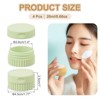 Unique Bargains Silicone Cream Leakproof Travel Decorative Jars 0.68oz 4 Pcs - 2 of 4