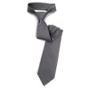 Boy's Solid Color Microfiber Poly Woven 2.5 Inch Wide And 49 Inch Long Necktie - 3 of 4