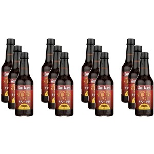 Sun Luck Hot and Spicy Stir Fry Sauce - Case of 12 - 10 oz - 1 of 2