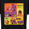Women's - Disney - Halloween Movie Grid Short Sleeve Graphic T-Shirt - 2 of 4