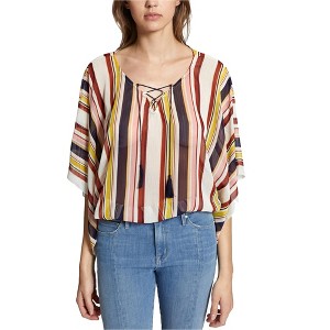Sanctuary Clothing Womens Striped Knit Blouse - 1 of 1