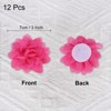 Unique Bargains Durable Versatile Chiffon  Artificial Flowers for Graduation Headbands 12 Pcs - 2 of 4