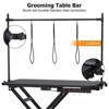 WhizMax Electric Dog Grooming Table, Height Adjustable Pet Grooming Table with Anti-Slip Foot & Tabletop, Dog Grooming Station, 47" - image 4 of 4