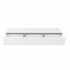 High Gloss TV Cabinet With 4 Drawers with 16 colors RGB Led Light Buletooth Control - 4 of 4