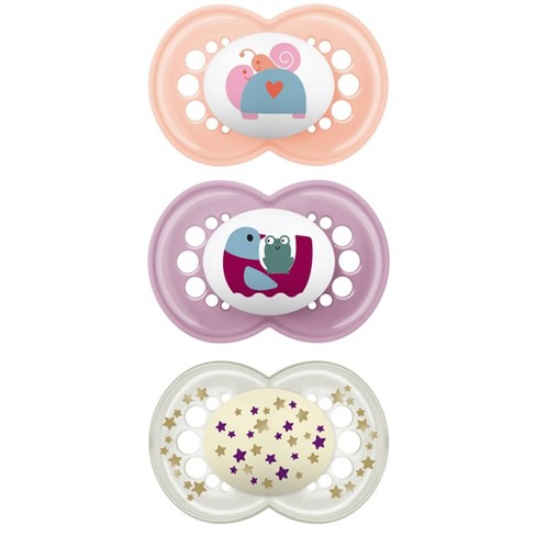 Perfect Night Pacifier, 0-6 Months, 2-pack