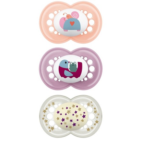 MAM Day/Night Triple Pack, 6+ Months - Purple/Pink 3ct - image 1 of 4