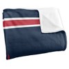 University Of Richmond Primary Logo Stripes Silky 50x60 Blanket, 1 Sided - 3 of 4