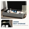 Resenkos Cat Couch, Pet Sofa, Dog Couch Bed,Pet Sofa Dog Sofa for Small Dogs with Storage, Gray - 4 of 4