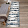 World Rug Gallery Contemporary Abstract Waves Area Rug - 2 of 4