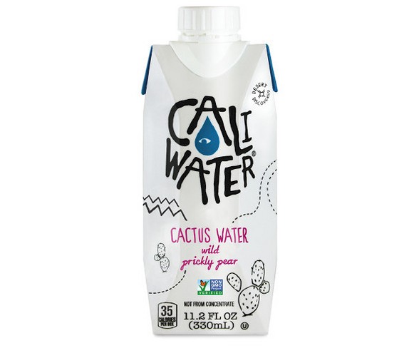 Caliwater Cactus Water Wild Prickly Pear - 11.2 fl oz Carton