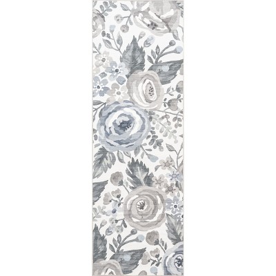 nuLOOM Tiffani SplashGuard Waterproof Machine Washable Area Rug