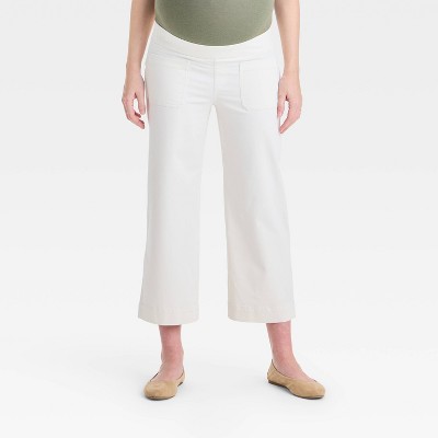 Under Belly High-Rise Wide Leg Maternity Pull-On Pants - Isabel Maternity by Ingrid & Isabel™