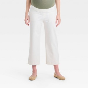 Under Belly High-Rise Wide Leg Maternity Pull-On Pants - Isabel Maternity by Ingrid & Isabel™ - 1 of 4