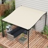 Aghana Digitals Beige Pergola Canopy Replacement for 84C-038 Series 9.75'x9.75' Pergola - UV30+ - 2 of 4