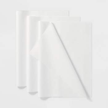 25ct Banded Tissue Paper White - Spritz™