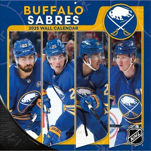NHL Buffalo Sabres 2025 12"x12" Team Wall Calendar - 1 of 4
