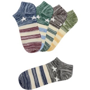 INSPIRE CHIC Women's Polyester blend Casual Fashion Ankle Length Socks One Size 5 Pairs - 1 of 4