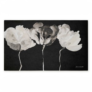 Stupell Industries Trio in Light on Black Printed Outdoor Door Mat, design by Lanie Loreth, 18"x30" - 1 of 4