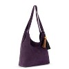 The Sak Women's Huntley Leather Hobo, Aubergine Suede - 2 of 4