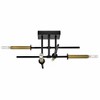 Lark Hux 4 - Light Semi-Flush Mount in  Black - 2 of 4