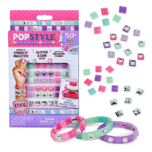 Cool MAKER PopStyle Bracelet Studio – 10 Cool Tile Bracelets Make Yourself  and Redesign Again and Again – Super Easy for Children from 6 Years:  : Toys