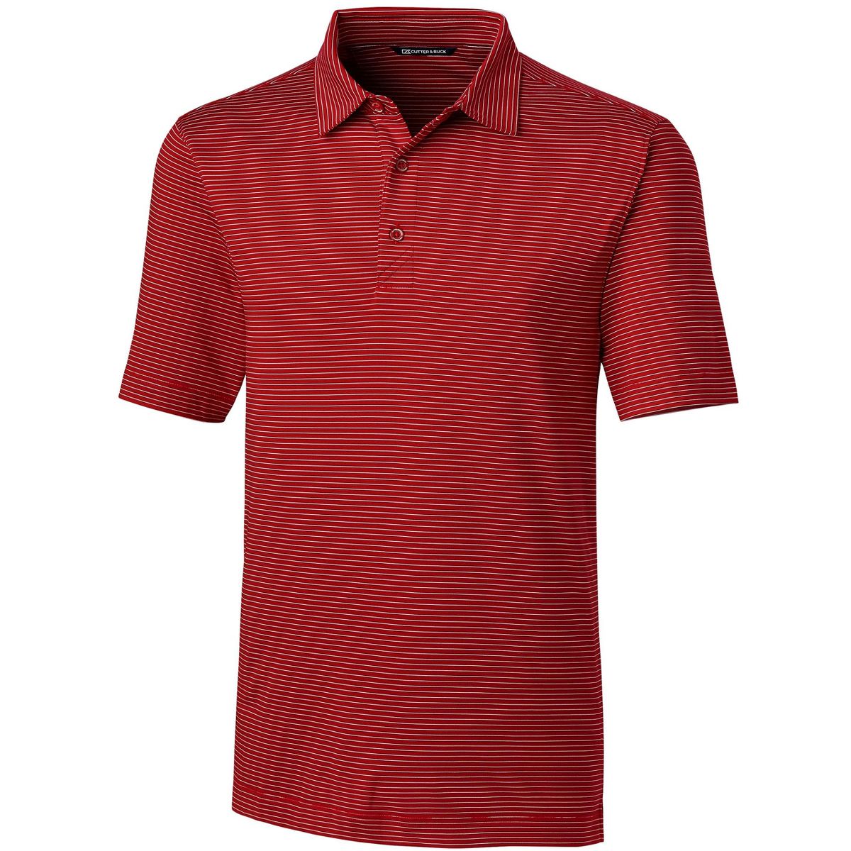 Cutter & Buck Forge Pencil Stripe Stretch Mens Polo Shirt - thumbnail 3