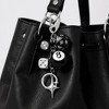 Anna-Kaci Dice and 8-Ball Charm Keychain with Star Pendant - Black - 4 of 4