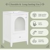 MOEPISY 20 inch Bathroom Vanity with Sink, Bathroom Cabinet with Soft Closing Glass Door - 4 of 4