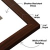 Americanflat Picture Frame with Oval Mat Insert and Shatter-Resistant Glass - Signature Collection - Photo Frame for Wall Display - 3 of 4