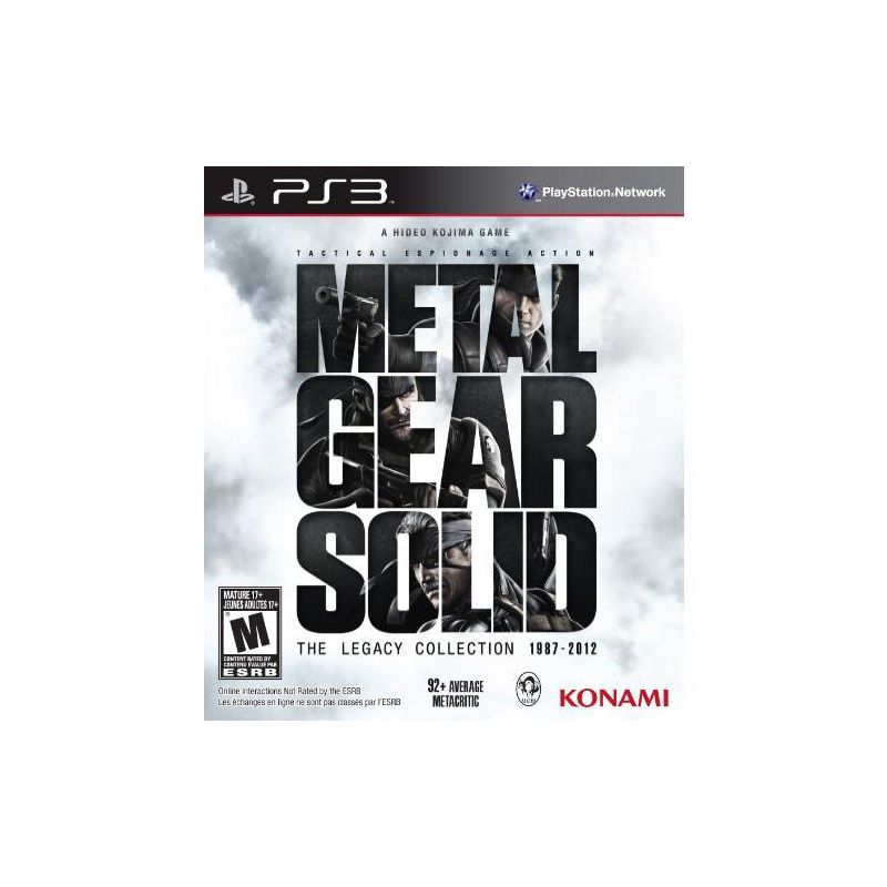 Metal Gear Solid: The Legacy Collection no Artbook - Playstation 3, 1 of 6