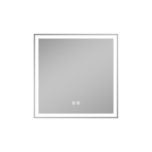Dovelina Oversized Bathroom Vanity Mirror LED Rectangle Anti-fog Wall Mirror with Backlit - 1 of 4