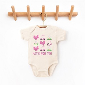 The Juniper Shop Let's Par Tee Coquette Baby Bodysuit - 1 of 3