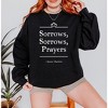 Simply Sage Market Women's Graphic Sweatshirt Sorrows Sorrows Prayer - 2 of 3