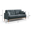 NicBex 70.1 Inch Waterproof 3-Seat Sofa with USB Outlet for Living Room,Small Space,Office,Apartment - 3 of 4