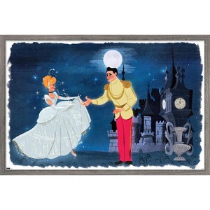Trends International Disney Cinderella - Prince Charming and Cinderella Framed Wall Poster Prints - 1 of 4