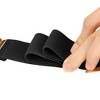 INSPIRE CHIC Women's Mirror Metal Gold Tone Plate Elastic Cinch Skinny Waist Belt - 4 of 4