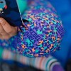 Rebel Girls x Mightly Girls Fair Trade Organic Cotton Reinforced Knee Leggings (Rebel Girls Leopard - X-Large) - 2 of 4