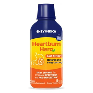 Enzymedica Natural Heartburn Hero Liquid for Heartburn Relief - 12 fl oz - 1 of 4