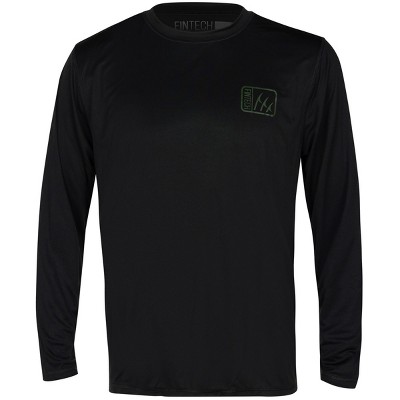 Fintech Wdlnd Box Logo Sun Defender Uv Long Sleeve T-shirt - 2xl