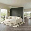 Dovelina 4 Wood Slat Acoustic Panels for Wall and Ceiling - 3D Fluted Sound Absorbing Panel with Wood Finish - 2 of 4