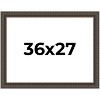 PosterPalooza | Museum Brown Picture Frame - UV Acrylic, Backing Board, Hanging Hardware Included - 2 of 4
