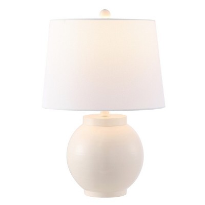 Timeless Ivory Curved Silhouette 22" Table Lamp