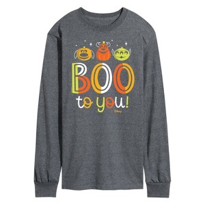Men's - Disney - Boo To You Long Sleeve Graphic T-Shirt - 1 of 4