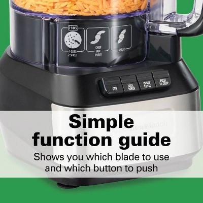 Hamilton Beach 12 Cup Stack and Snap Food Processor - Black - 70727_7