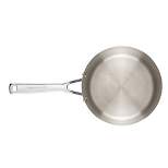 KitchenAid 3qt 3-Ply Blasé Stainless Steel Induction Saucepan with Lid Silver