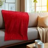 Unique Bargains Blanket Simple Coral Fleece 39"x28" - 4 of 4