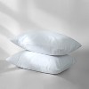 Waterproof Pillow Protectors with Zipper Noiseless TPU Backing Waterproof Zippered Pillowcases Encasement - Cotton Passion - 2 of 4