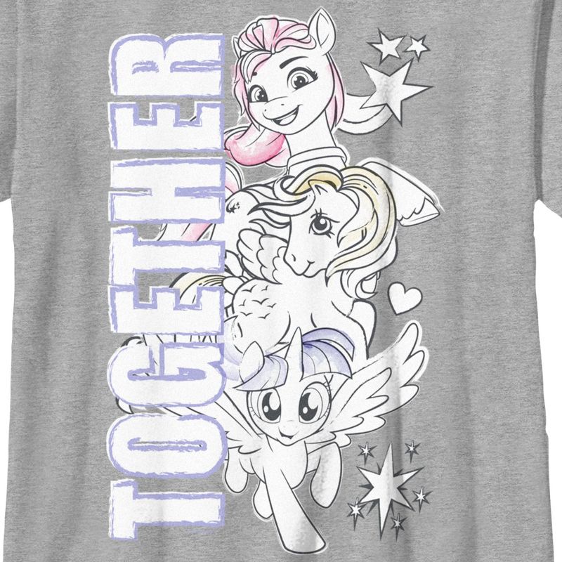 Boy's My Little Pony: Friendship is Magic Generations All Generations Together T-Shirt, 2 of 6